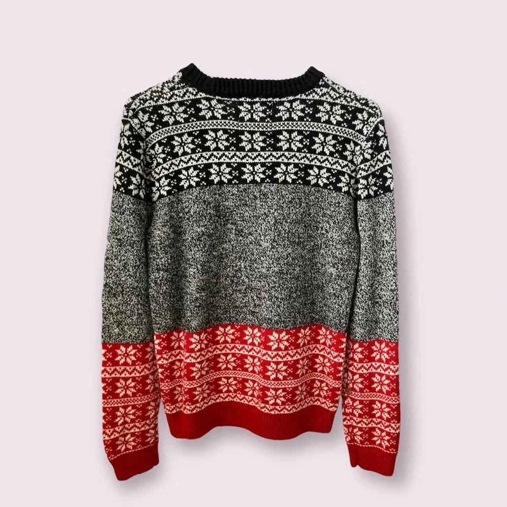 TOPMAN Mens Holiday Christmas Knitted Sweater XS/S